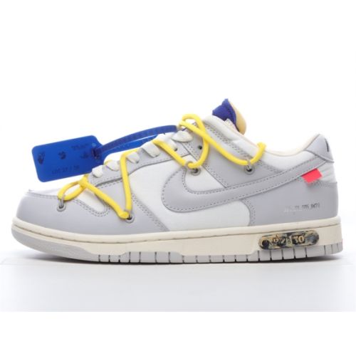 Nike Dunk Low Off-White Lot 27 DM1602-120 SAIL/NEUTRAL GREY